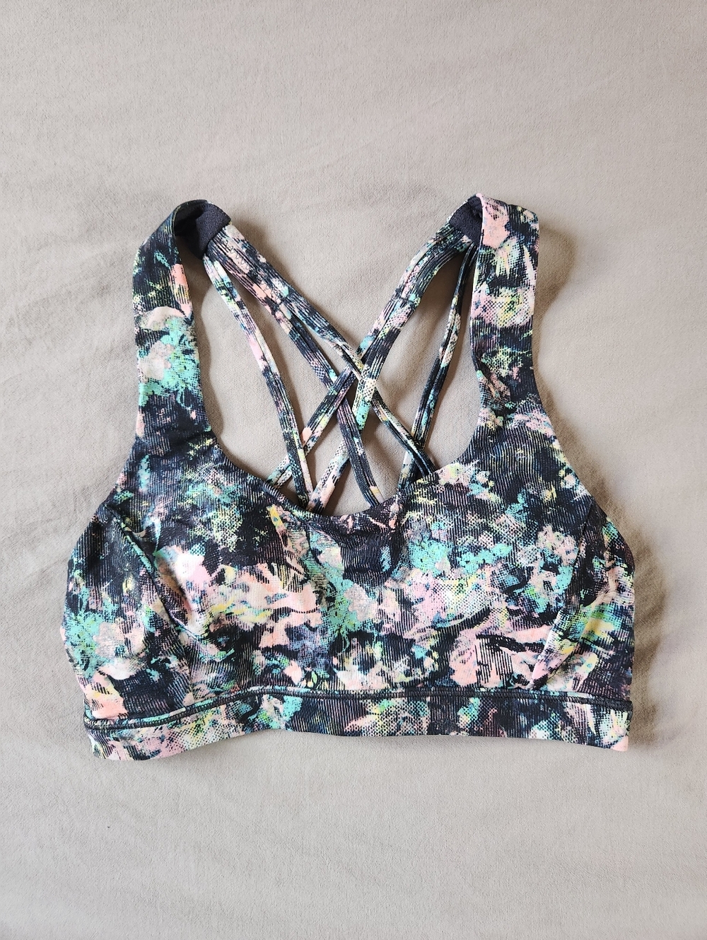 Lululemon Free To Be Serene Bra Dappled Daze Multi - Size 4